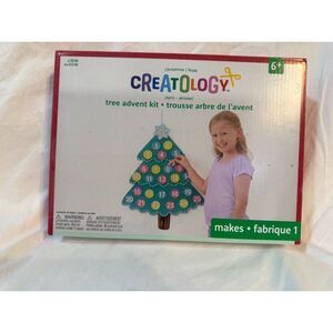 Creatology felt Christmas tree advent calendar craft kit.